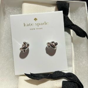 Kate spade sailor knot earrings